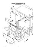 FRAME AND TANK Diagram and Parts List for KUDD230Y0  KitchenAid Dishwasher