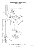 POWERSCREW AND RAM Diagram and Parts List for KU1550VP0  Roper Trash Compactor