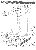 Part Location Diagram of W10162452 Whirlpool Use & Care Guide
