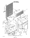 UNIT Diagram and Parts List for TT18CKXWN00  Whirlpool Refrigerator