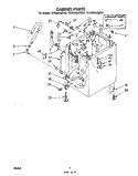 Part Location Diagram of 353885 Whirlpool Barrier, Splash