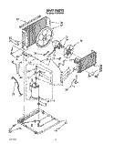 UNIT, LIT/OPTIONAL Diagram and Parts List for X12002V02  Roper Air Conditioner