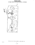 PUMP Diagram and Parts List for CCH12WEK  Whirlpool Ice Maker
