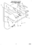 MANIFOLD Diagram and Parts List for SF3000SYN2  Whirlpool Range