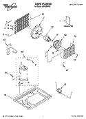 UNIT PARTS Diagram and Parts List for ACQ058PS0  Whirlpool Air Conditioner