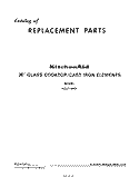 SECTION Diagram and Parts List for KECT3645  KitchenAid Cooktop