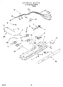 CONTROL, LIT/OPTIONAL Diagram and Parts List for 3XART722F00  Whirlpool Refrigerator