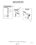 WATER SYSTEM Diagram and Parts List for LA5705XTG0  Whirlpool Washer