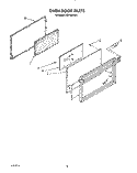 Part Location Diagram of 4321083 Whirlpool BUMPER