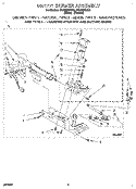 3401771 BURNER ASSEMBLY Diagram and Parts List for RGX5636AW2  Roper Dryer