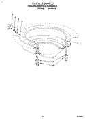 HEATER Diagram and Parts List for KUDA230YAL2  KitchenAid Dishwasher