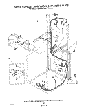 Part Location Diagram of 3391920 Whirlpool Harness - Washer