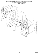 Part Location Diagram of 692846 Whirlpool SUPPORT PROTECTOR