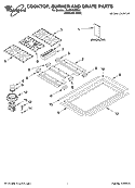 Part Location Diagram of 8190909 Whirlpool Panel, Control