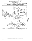 694670 BURNER Diagram and Parts List for LG7001XMW2  Whirlpool Dryer