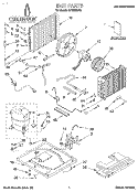 UNIT, LITERATURE Diagram and Parts List for AR1800XA2  Whirlpool Air Conditioner