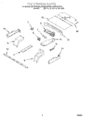 TOP VENTING, OPTIONAL Diagram and Parts List for KEBS208DBS6  KitchenAid Wall Oven