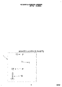 MISCELLANEOUS Diagram and Parts List for LSR6233DN0  Whirlpool Washer