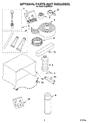 OPTIONAL Diagram and Parts List for CA24WCL0  Crosley Air Conditioner