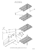UNIT Diagram and Parts List for EV120FXXN00  Whirlpool Freezer