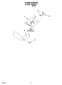 Part Location Diagram of 2185585 Whirlpool BRACKET