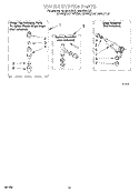 WATER SYSTEM Diagram and Parts List for GSQ9340EZ0  Whirlpool Washer