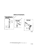 WATER SYSTEM Diagram and Parts List for LA7900XTW1  Whirlpool Washer