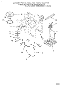 Part Location Diagram of 4358141 Whirlpool SUPPORT