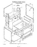 EXTERNAL OVEN , LITERATURE AND OPTIONAL Diagram and Parts List for RF014PXRW0  Whirlpool Range