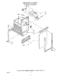 SECTION Diagram and Parts List for TF4500XLP0  Whirlpool Trash Compactor