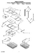 Part Location Diagram of 67002854 Whirlpool LADDER- CE