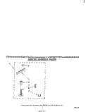 MISCELLANEOUS Diagram and Parts List for LA6300XPW1  Whirlpool Washer