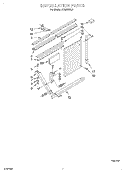 INSTALLATION Diagram and Parts List for ACM254XJ1  Whirlpool Air Conditioner