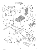 UNIT Diagram and Parts List for SS25AEXHW02  Whirlpool Refrigerator