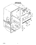 Part Location Diagram of 1127396 Whirlpool EXTENSION