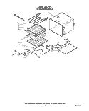 UNIT Diagram and Parts List for KEBS246XBL0  KitchenAid Wall Oven