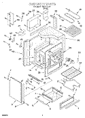 Part Location Diagram of 4389465 Whirlpool Trim, Side (L.H. Black)