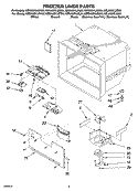 FREEZER LINER PARTS Diagram and Parts List for KBLA22KLSS01  KitchenAid Refrigerator