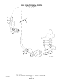 FILL AND OVERFILL Diagram and Parts List for KUDC210S1  KitchenAid Dishwasher