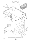 Part Location Diagram of 730777 Whirlpool Collar (2) (Front & Rear)
