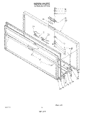 SECTION Diagram and Parts List for EH180FXTN00  Whirlpool Freezer