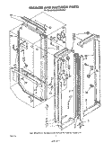 BREAKER AND PARTITION Diagram and Parts List for ED26SSXRWR0  Whirlpool Refrigerator