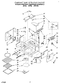 CABINET AND STIRRER, OPTIONAL Diagram and Parts List for KEMS378BAL0  KitchenAid Wall Oven