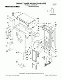 Part Location Diagram of W10340960 Whirlpool USE & CARE GUIDE