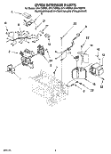 Part Location Diagram of 8205458 Whirlpool BLADE-FAN