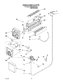 ICEMAKER PARTS, PARTS NOT ILLUSTRATED Diagram and Parts List for BRS70ZRANA01  Whirlpool Refrigerator