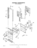 CONTROL Diagram and Parts List for RM978BXPW1  Whirlpool Microwave Oven Combo