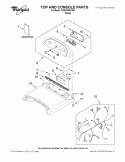Part Location Diagram of WPW10298646 Whirlpool Console
