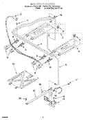 MANIFOLD Diagram and Parts List for FGP337GN1  Roper Range