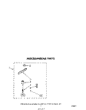 MISCELLANEOUS Diagram and Parts List for LA5400XMW3  Whirlpool Washer